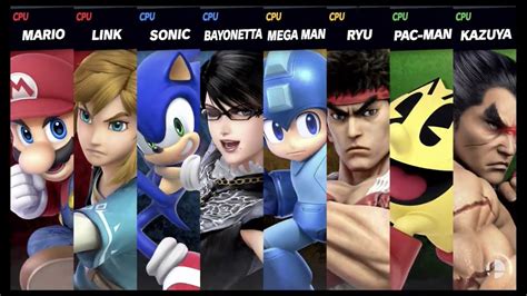 Super Smash Bros Ultimate Nintendo Vs Sega Vs Capcom Vs Namco YouTube