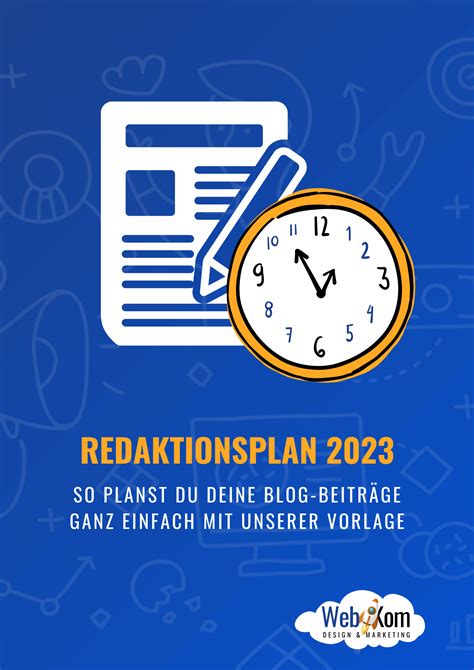 Redaktionsplan F R Dein Social Media Und Blog Webkom