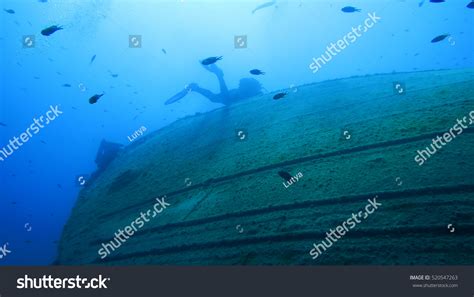 Scuba Diving Sunken Ship Shutterstock