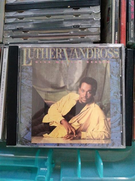 Luther Vandross Give Me The Reason Cd Hobbies Toys Music Media