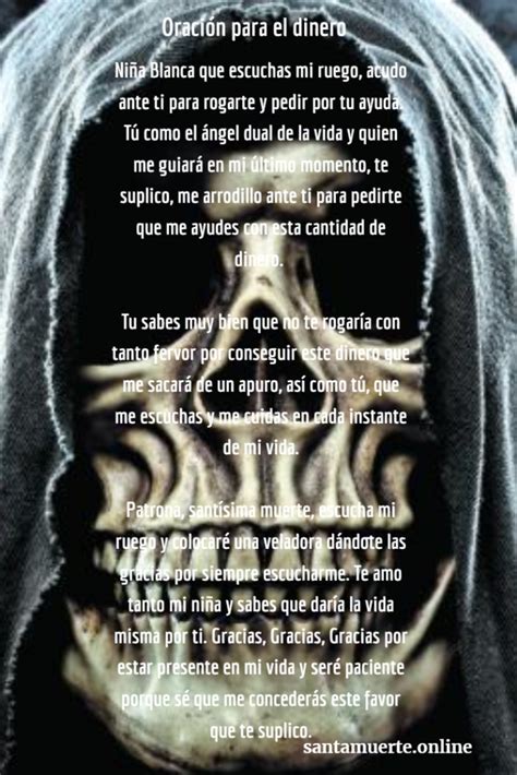 Oración A La Santa Muerte Para Dinero Atrae Abundancia Inmediata