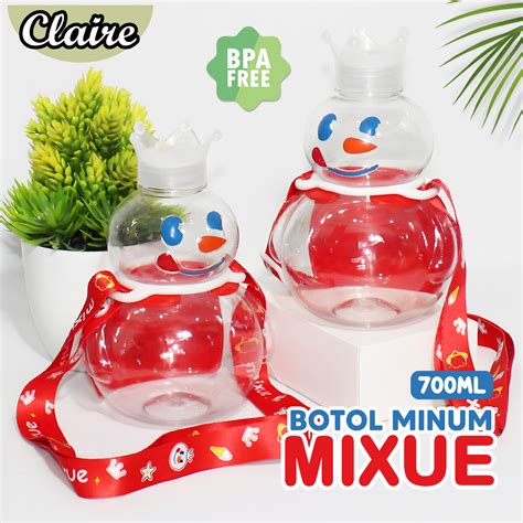 Jual Botol Minum Mixue 700 Ml Tumblr Mixue Snow King Shopee Indonesia