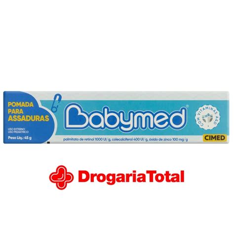 Pomada Para Assaduras Menino Babymed 45g Shopee Brasil