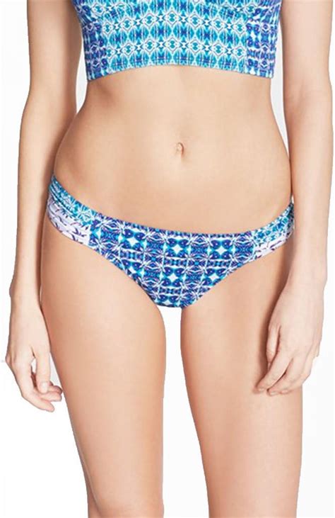 Amazon Tommy Bahama Kaleidoscope Side Shirred Hipster Bikini