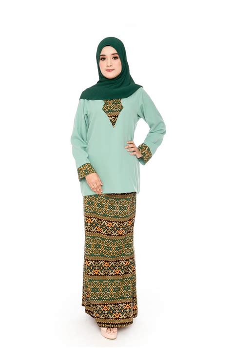 Baju Kurung Melayu Klasik Hijab Outfits Online Turkish Dress Hijabs Fashion Clothing Shopping