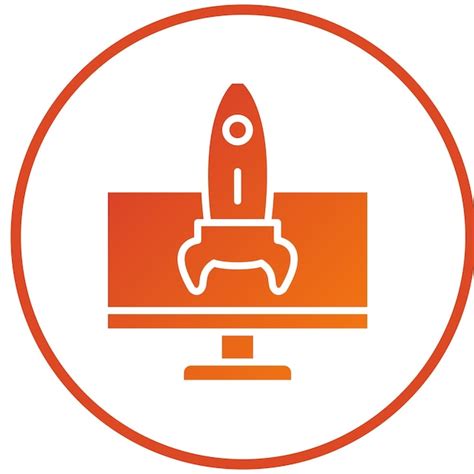 Premium Vector Project Launch Icon Style