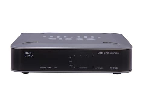 Cisco Small Business RVS4000 10 100 1000Mbps Gigabit Security Router