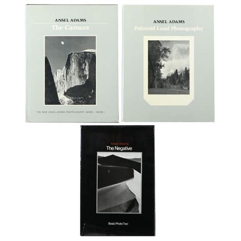 Signed Ansel Adams Photography Books Including "The Camera" and "The ...