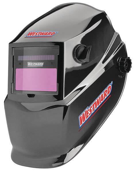 WESTWARD Welding Helmet Auto Darkening 2 Arc Sensors Black W9 13 3