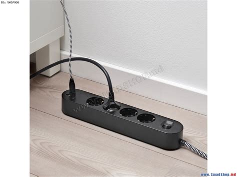 Удлинитель Ikea Koppla 3m (Черный/Белый) купить в Кишиневе, Молдове ...