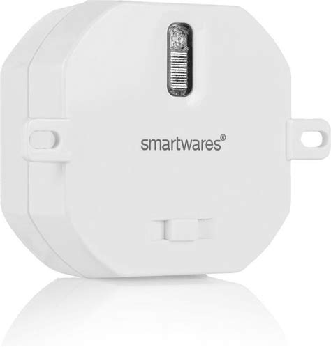 SMARTWARES DRAADLOZE INBOUWSCHAKELAAR MET DIMMER 200W SH5 TBD 02A Bol