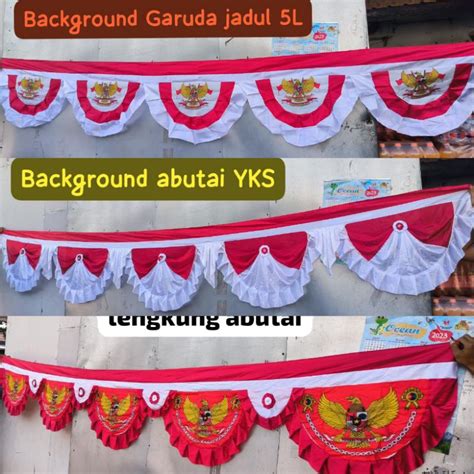 Jual Bendera Background Merah Putih Background Abutai Garuda 5