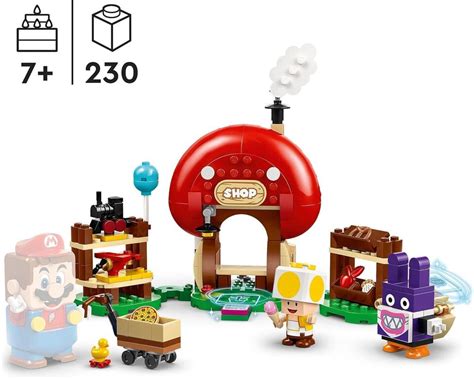 Lego Super Mario Nabbit At Toad S Shop Expansion Set New Ebay