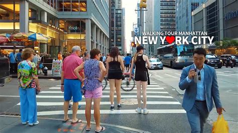 Full SUMMER TRAVEL IN NEW YORK CITY 2 Walking Tour Manhattan NYC