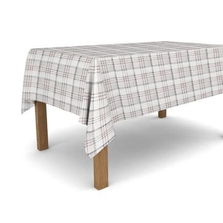 Tovaglia cerata in PVC antimacchia con fantasia Scozzese plastificata