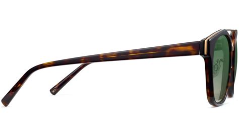 Fairfax Sunglasses In Cognac Tortoise With Polished Gold Warby Parker