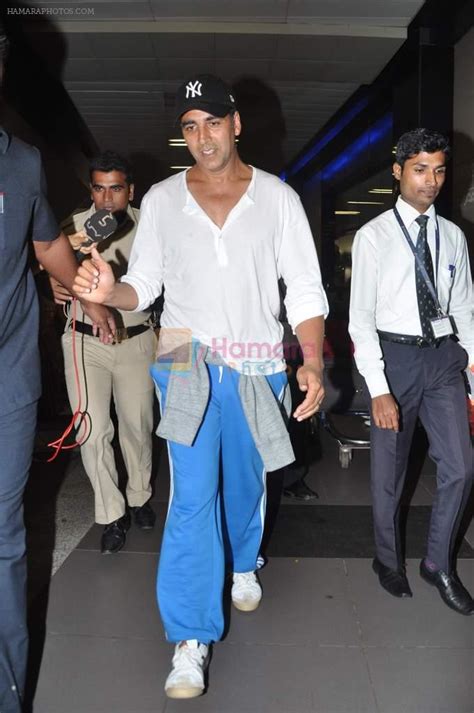 Akshay Kumar Snapped At The Airport In Mumbai On Th July