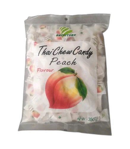 Pearch Round Haoliyuan Thai Chew Peach Flavored Candy Packaging Type