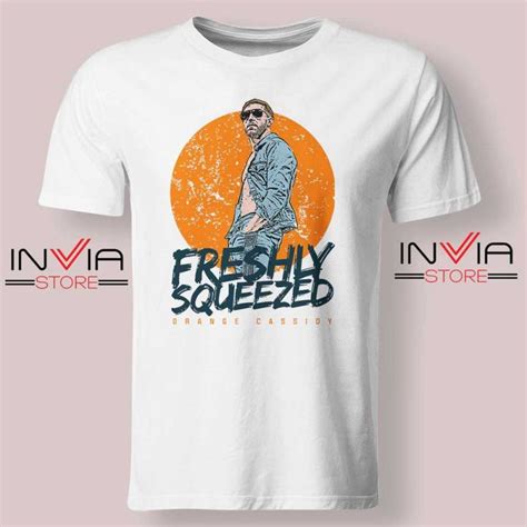 Freshly Squeezed Orange Cassidy Tshirt AEW Merch Tees S-3XL | T shirt ...