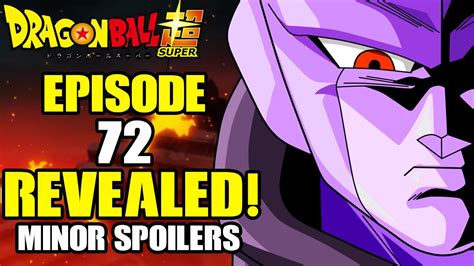 Dragon Ball Super Episode 72 REVEALED MINOR SPOILERS An Unexpected