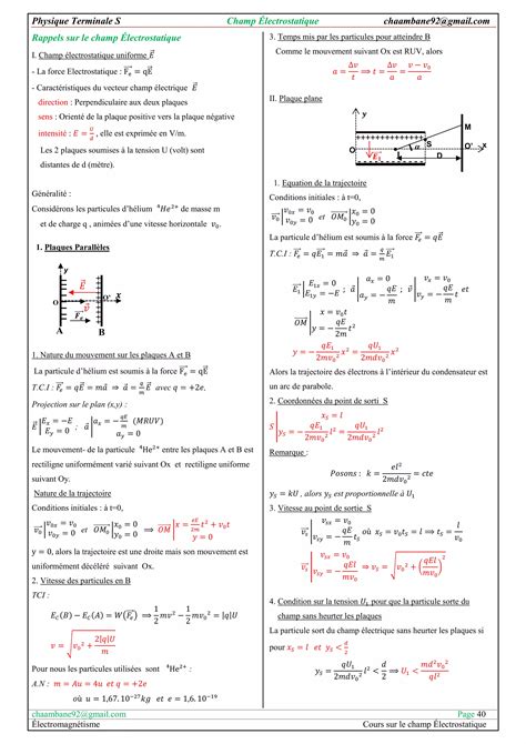 Physique Terminale S Tome Pdf