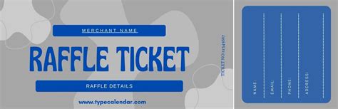 Free Printable Raffle Ticket Templates Word Excel Pdf With Numbers