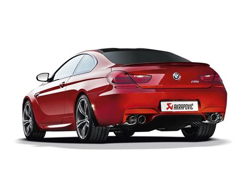 Kit Impianto Scarico Evolution Akrapovic Terminali Titanio Bmw M6 Gran Coupe F06 2013 2018