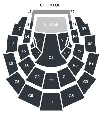 Roy Thomson Hall Seating Chart Detailed: A Visual Reference of Charts ...