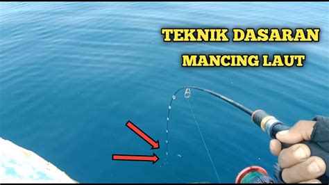 Mancing Dasaran Di Laut Mancing Laut Lampung Youtube