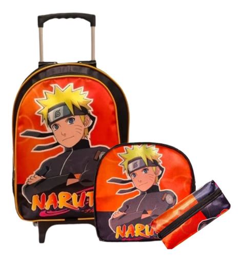 Kit Mochila Infantil Rodinha Naruto MercadoLivre