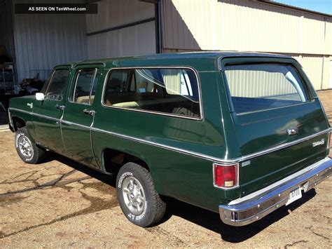 1980 Chevrolet Suburban Silverado 4x4