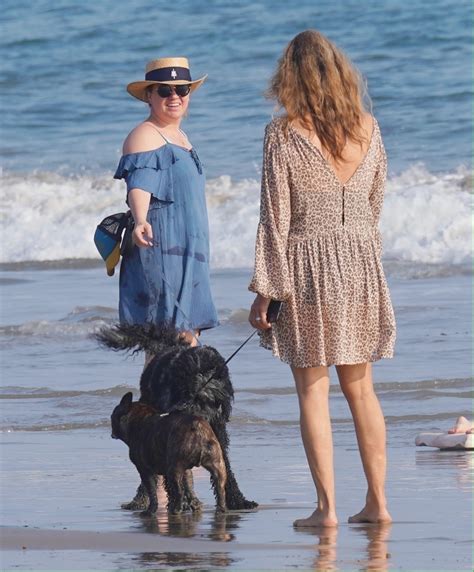 Kelly Clarkson Hits The Beach With Her Kids After Hiring High Powered
