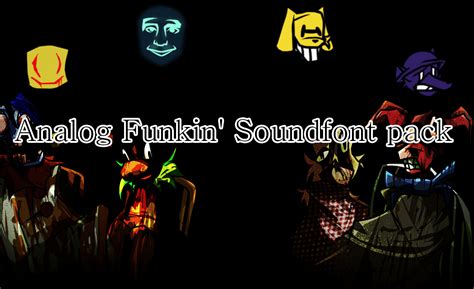 Analog Funkin Soundfont Pack Sf Friday Night Funkin Modding Tools