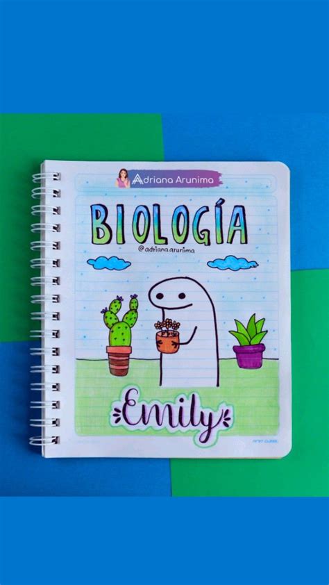 Portada de biología de Flork deformito en 2023 Caratulas para