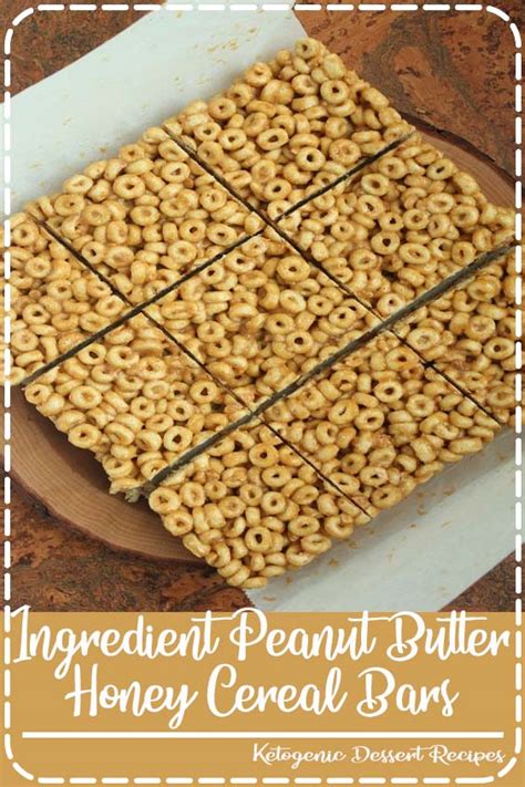 3 Ingredient Peanut Butter And Honey Cereal Bars Natalie W Sandiford