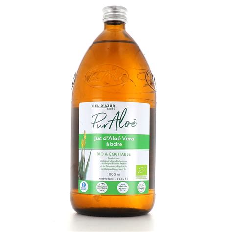 Pur Aloe jus aloe vera à boire Digestion brûlures d estomac