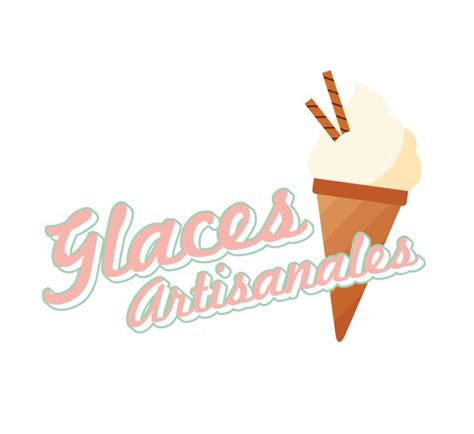 Stickers Vitrine Glaces Artisanales Meal Comstickers