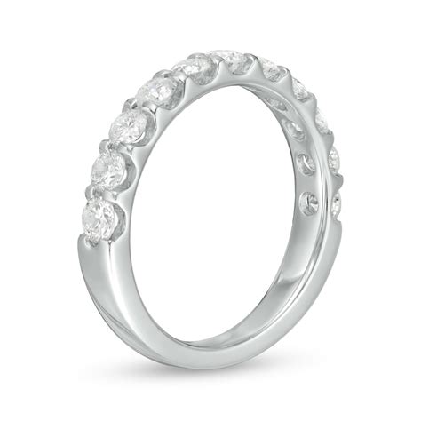 1-1/4 CT. T.W. Diamond Anniversary Band in 10K White Gold | Zales