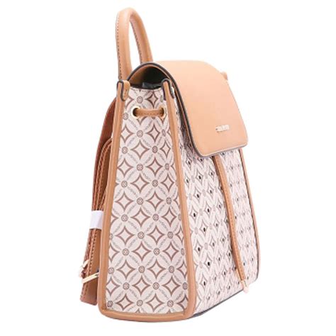 Mochila Feminina Chenson Monograma Cristal Costas DOMINNA