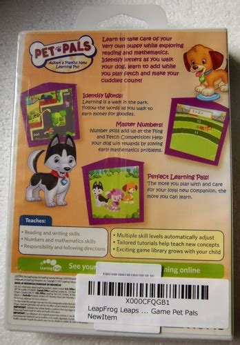 Leapfrog Leapster Learning Game Pet Pals Toys And Games