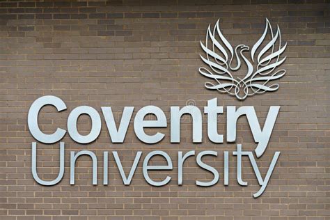 Coventry University Logo at Wall of University Building Editorial ...