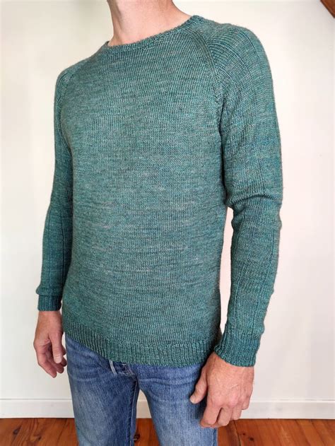 Pull Pour Homme So Basic Sweater Un Mod Le Facile En Top Down