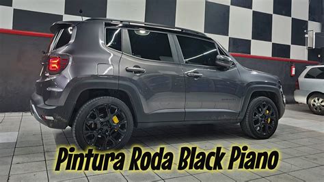 Jeep Renegade S Pintura Rodas Aro Black Piano Youtube