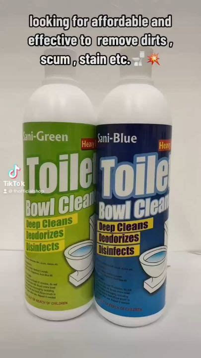 Sani Green Toilet Bowl Cleaner Lazada Ph