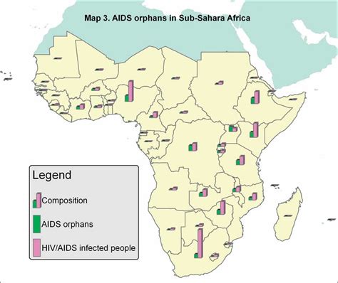 Aids In Africa Map