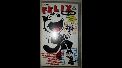 Original Vhs Opening Felix The Cat The Leprechaun King Uk Retail