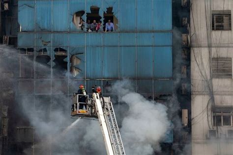 Kebakaran Gedung Tinggi Di Bangladesh Pintu Darurat Terkunci 25 Orang