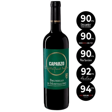 Brunello Di Montalcino Caparzo Tinto DOCG 2018 IMPORTADORA BARRINHAS