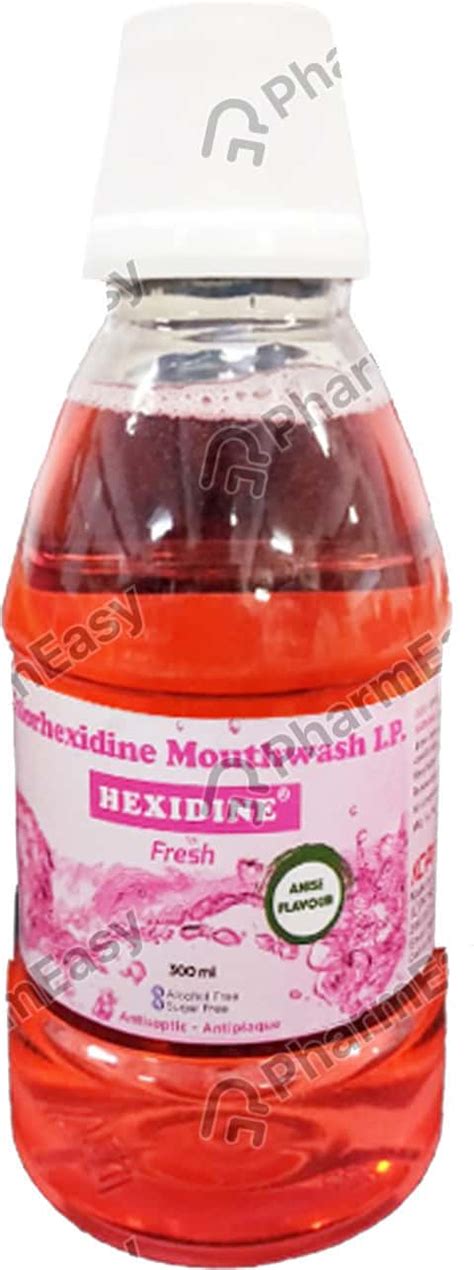 Hexidine 0 2 Mouth Wash 300 Uses Side Effects Price Dosage