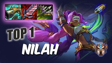 Wild Rift Nilah Top S Challenger Ranked Game Build Youtube